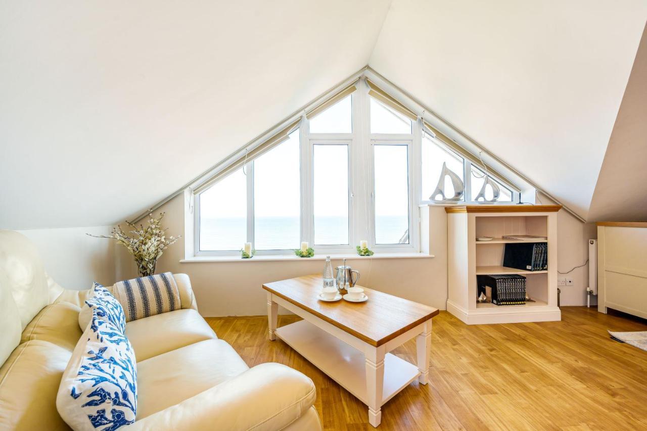 Carbis Bay - Luxury 3 Bed Penthouse Apartment With Sea Views Parking Sauna Balcony Экстерьер фото