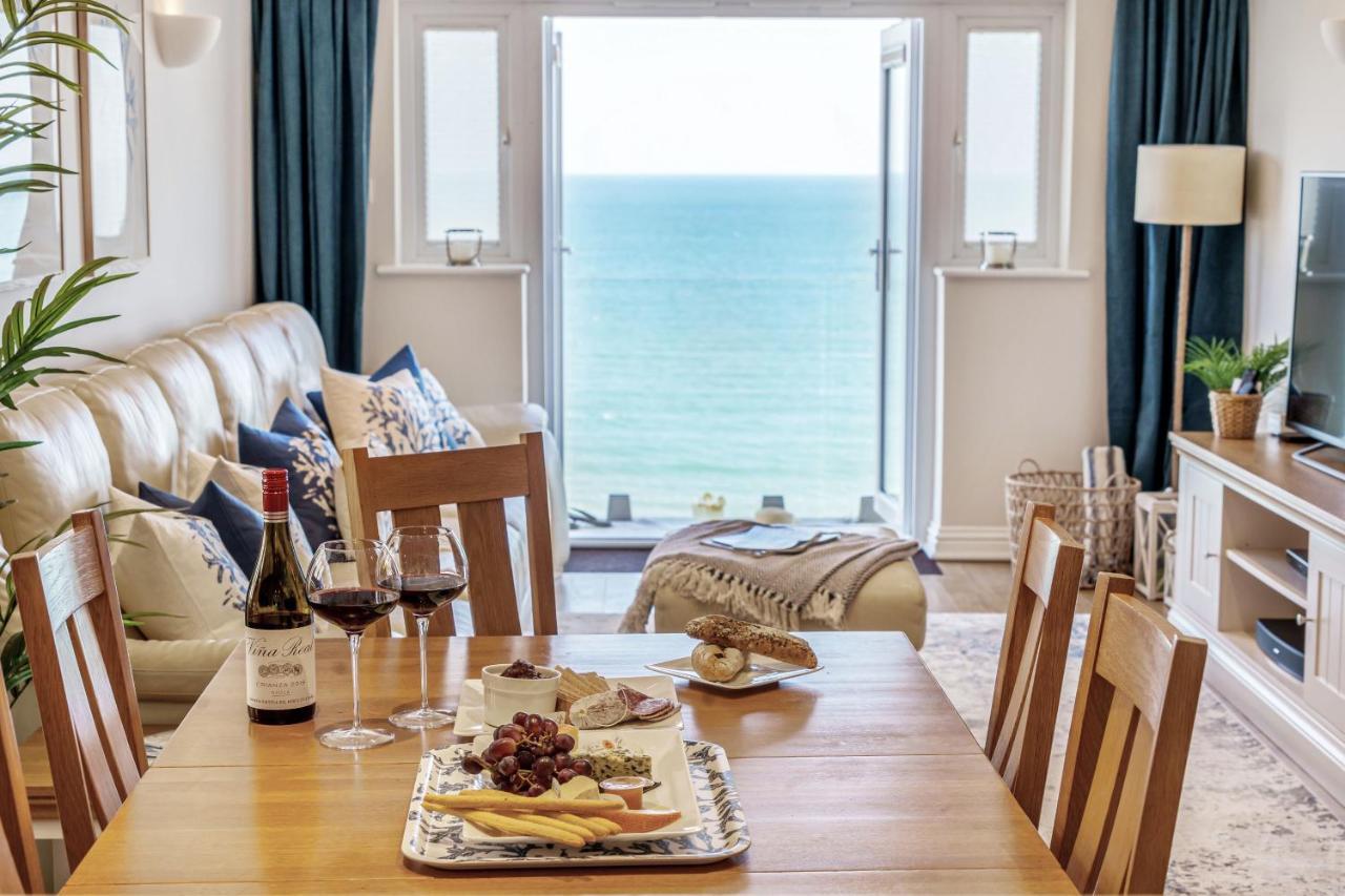 Carbis Bay - Luxury 3 Bed Penthouse Apartment With Sea Views Parking Sauna Balcony Экстерьер фото